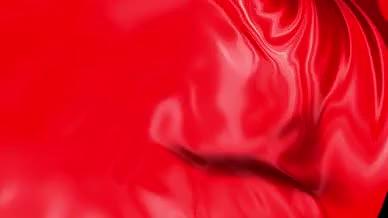 党建红色背景红绸丝带飞舞通用背景素材视频的预览图